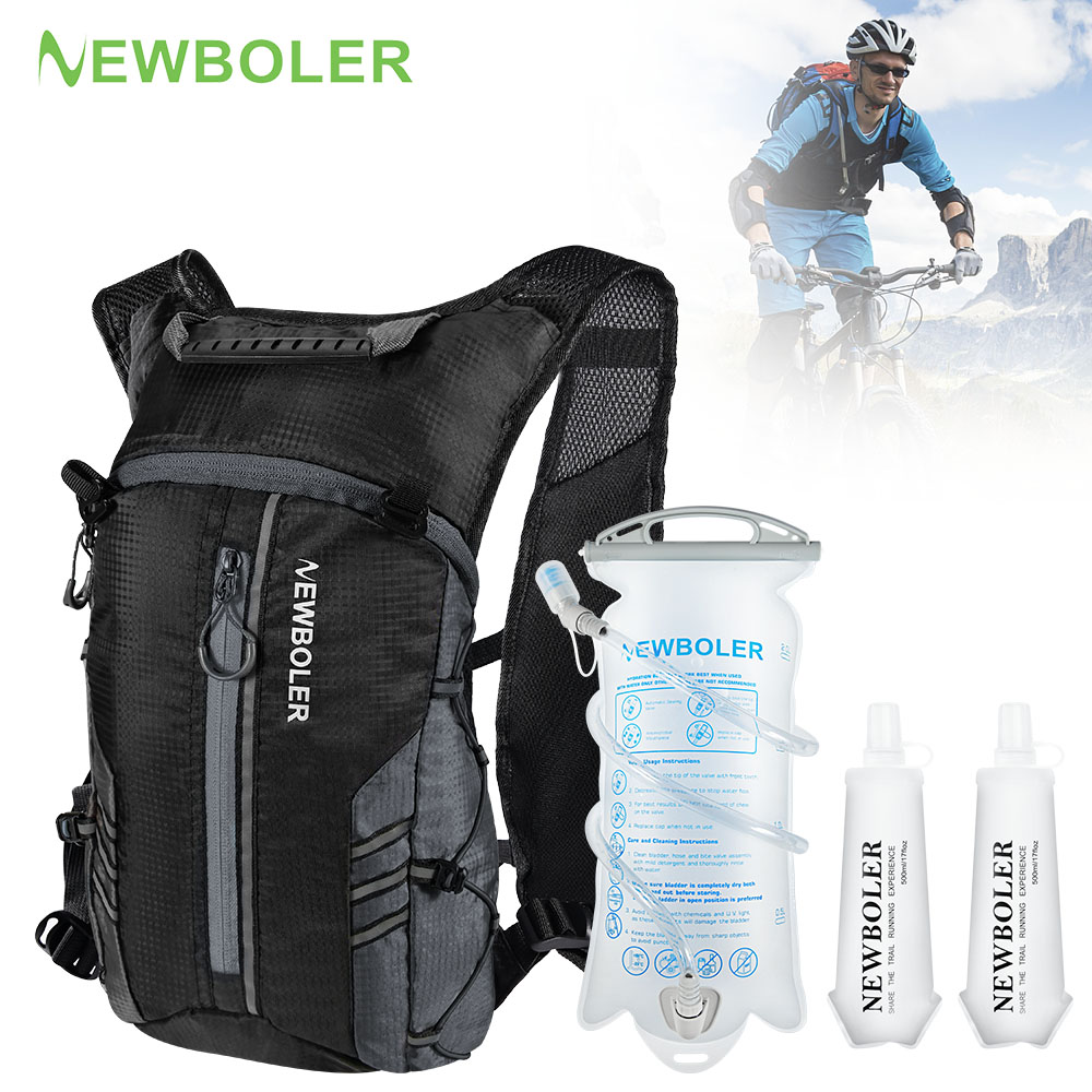 Hydration Vest - Hardlooprugzakvest met waterfles drinkzak, lichtgewicht fietsen