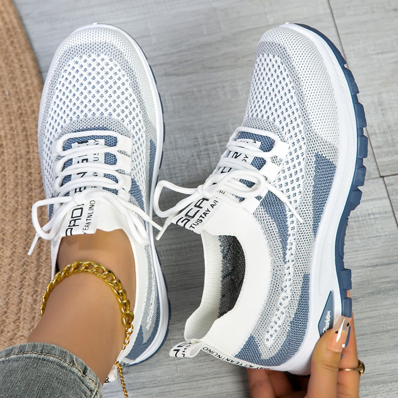 Running Shoes Women - Damesschoenen Mode Casual Mesh Sneakers Outdoor