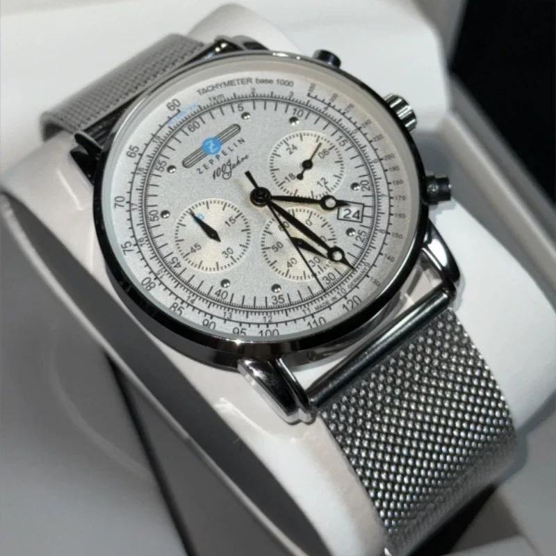 Running Watch - Nieuw mode casual luxe Zeppelin drie-oogloper