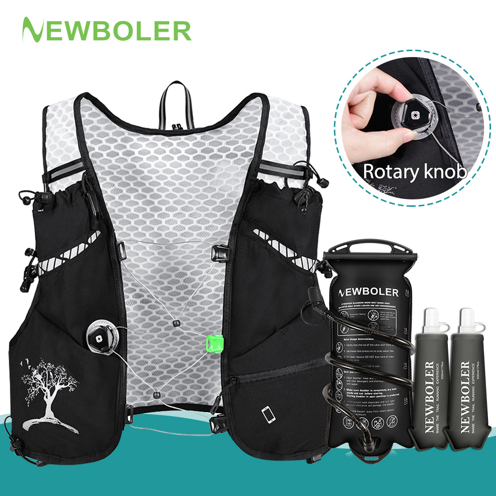 Hydration Vest - NEWBOLER 8L Outdoor Trail Running Rugzak