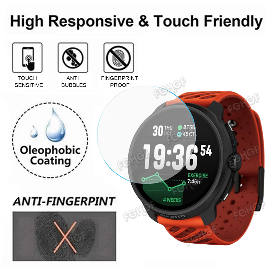 Gehard glas beschermfolie voor - Running Watch recensie en prijs