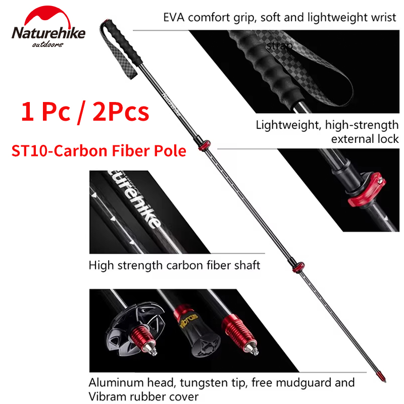 Naturehike ST10 Trekkingstok v - Trekking Pole Carbon recensie en prijs